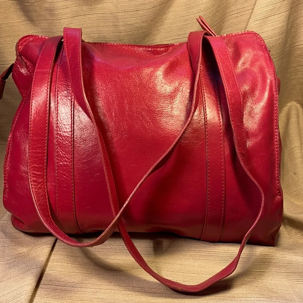 Latico leather shoulder tote for all necessities